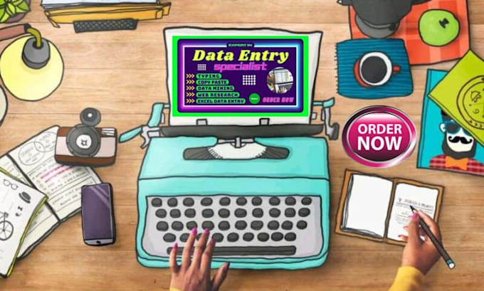 data entry and spreadsheet