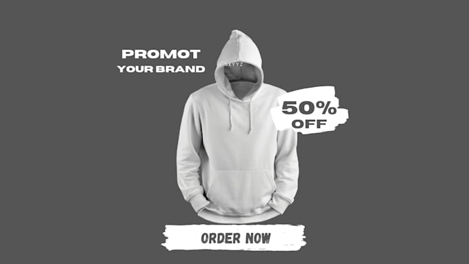 make a clothing commercial video