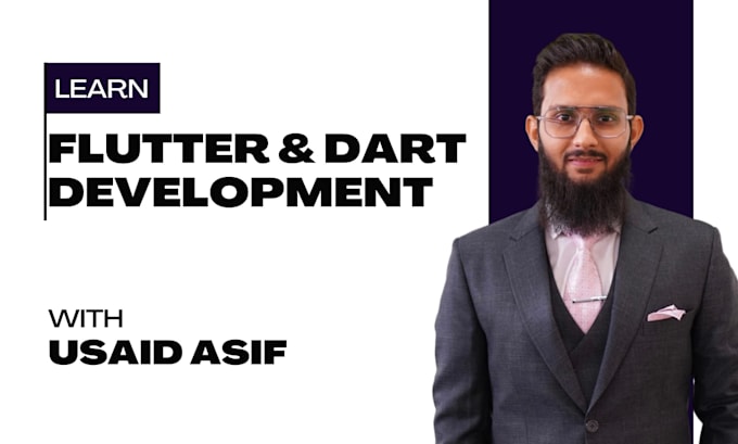 teach, or help you to learn flutter and dart to make apps