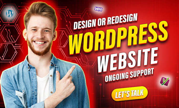 do website design, development, or wordpress redesign