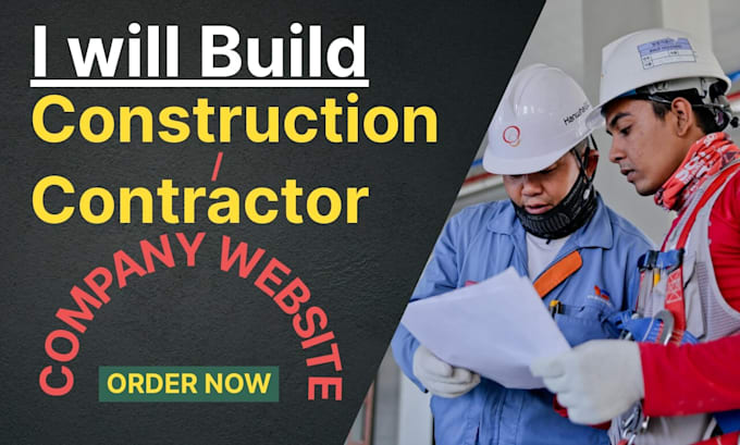 design electrical website, construction, hvac, roofing, contractor website