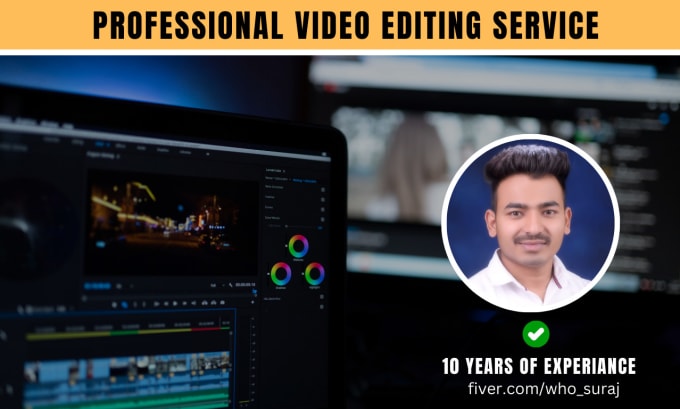 do professional video editing and post production