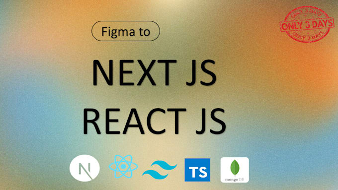 be your next js developer for building react websites