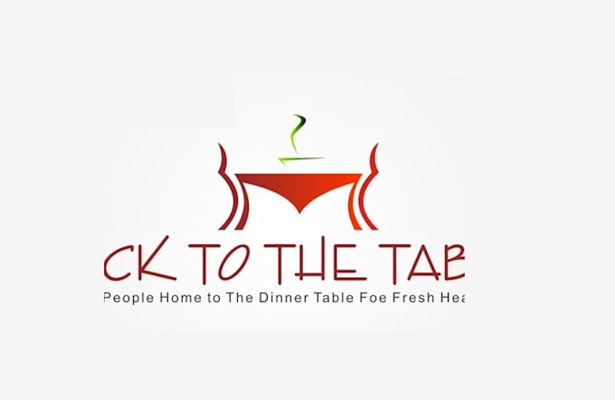 create a chic, understated logo for a table