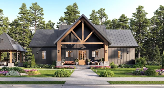 create 3d model in sketchup, render in d5 or lumion