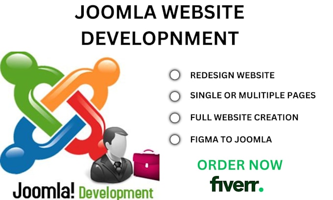 design and develop joomla  website