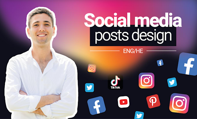 create an attractive social media post or ad design
