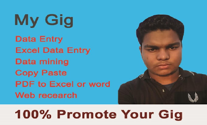 do web research, data entry, copy paste