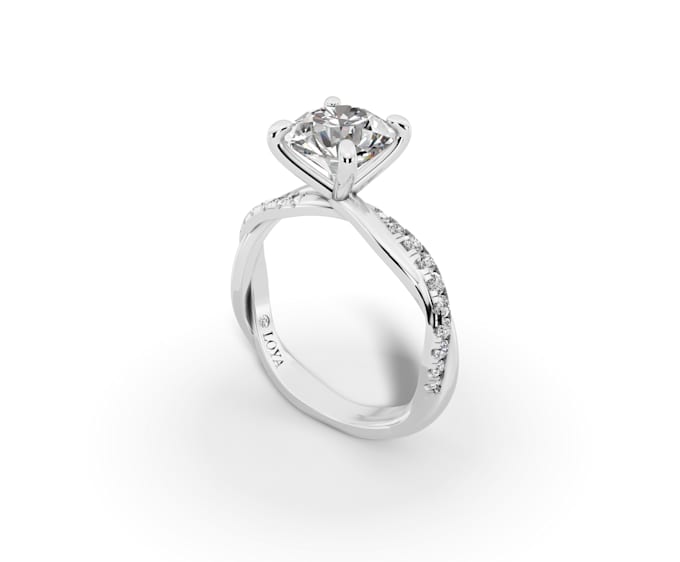 do 3d cad model jewelry design