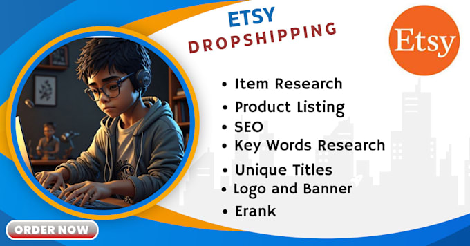 do etsy drop shipping and listing