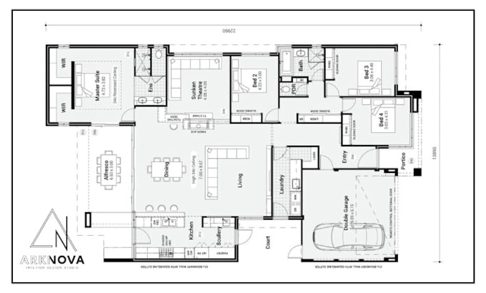 create a detailed floor plan for your project