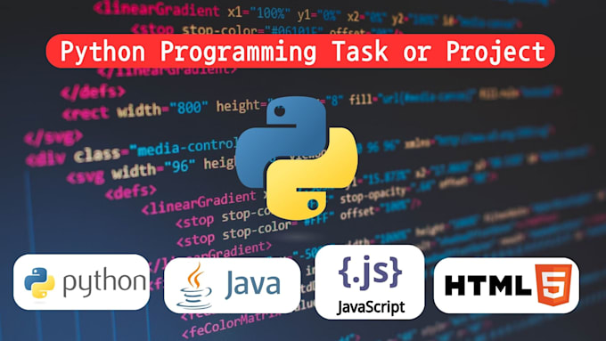 solve any python programming task or project
