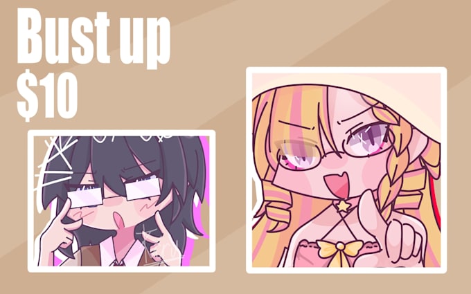 draw your chibi characters for you