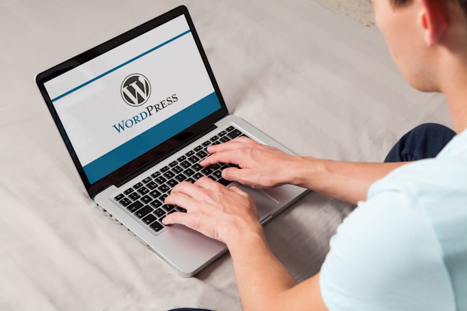 create a basic wordpress website