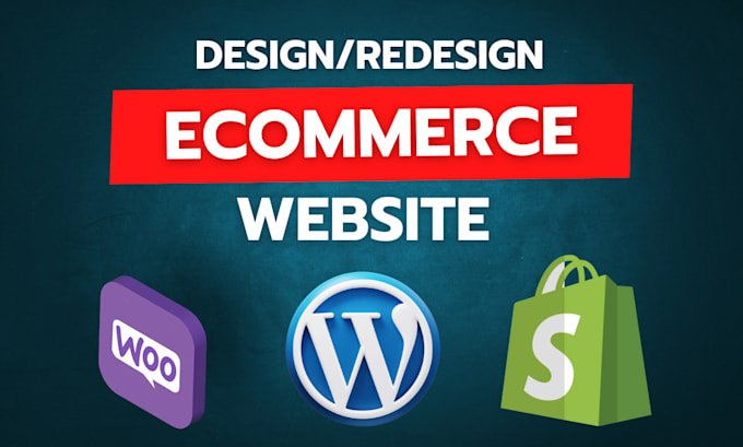 build ecommerce store in wordpress woocommerce, shopify, wix