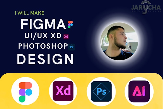 Make figma, ui ux, xd, photoshop websites designs by Sachinjangid000 ...