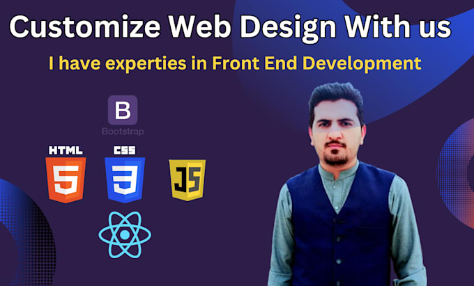 Be your front end web developer using html,css, js and react by As22_12 ...
