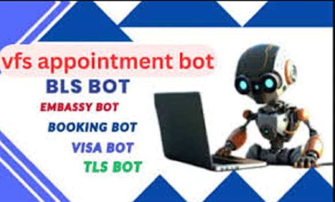 Vfs appointment booking bot, tls bot, bls appointment, visa booking bot ...