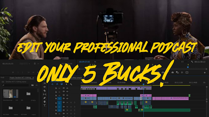 edit your podcast video