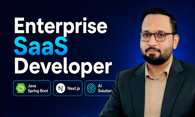 build enterprise saas apps using java spring boot nextjs and ai