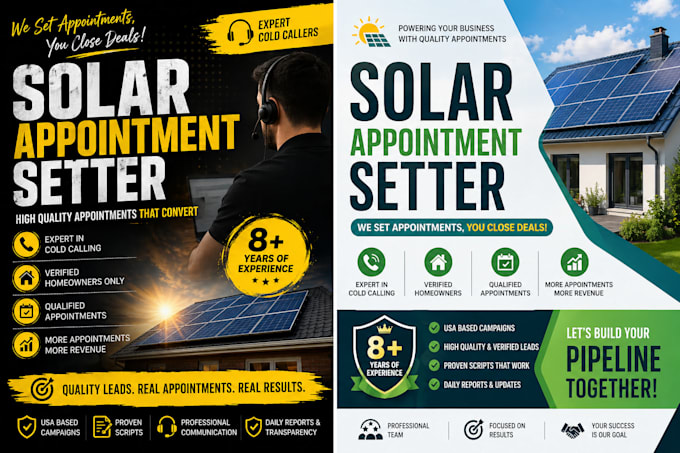 generate verified solar leads and book qualified appointments