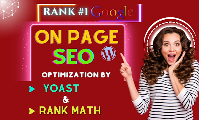 do complete wordpress onpage SEO with rankmath and yoast