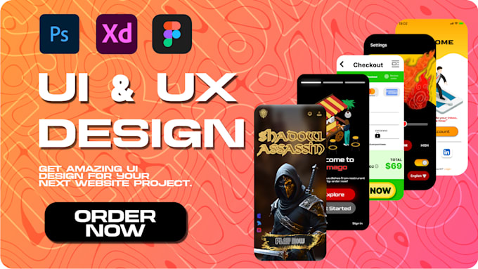 Design a modern ui ux website, landing page and app by Animesh_235 | Fiverr
