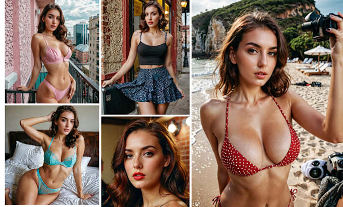 Create ai influencer for instagram and onlyfans model by Zammypaterso