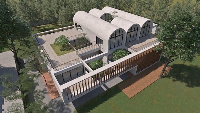 do exterior, interior design, sketchup 3d modeling, and visualization