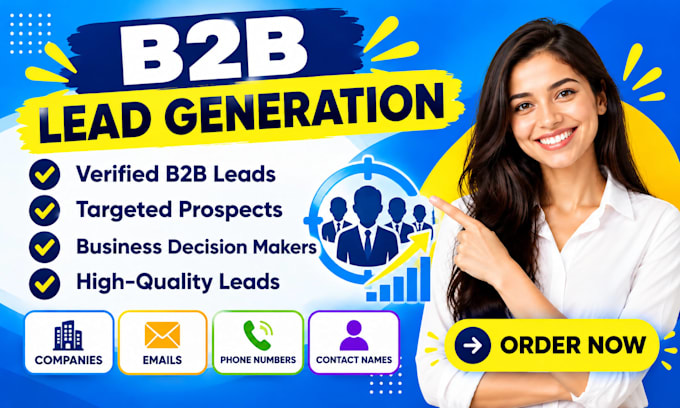 do b2b lead generation and email list building