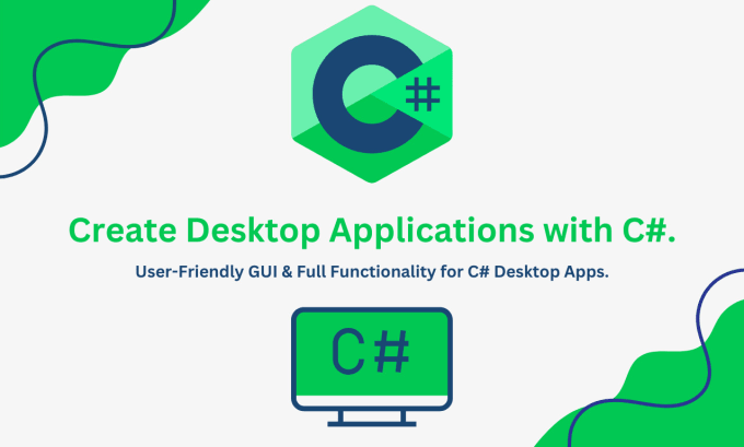 Solve your c sharp projects with gui, database, terminal ready by ...