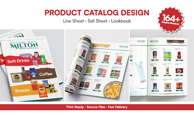 design product catalog, linesheet, sellsheet, and lookbook