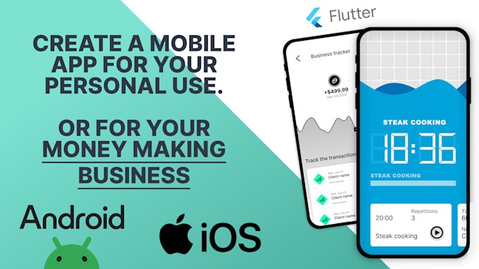 create a custom android and IOS app