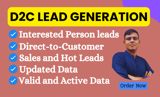 do targeted d2c lead generation for any business