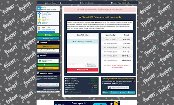 create a cryptofaucet ultimate multi faucet system