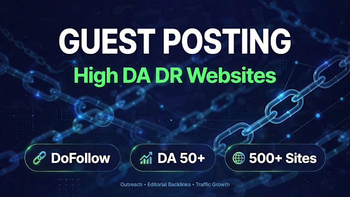 guest post on high da DR sites with dofollow link