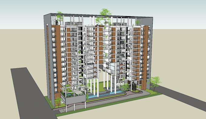 do 2d plan and 3d modeling with revit and sketchup quickly