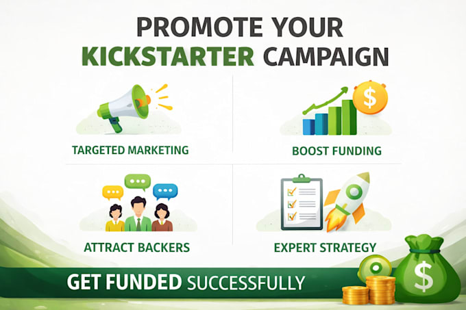 promote your kickstarter campaign to real, targeted backers