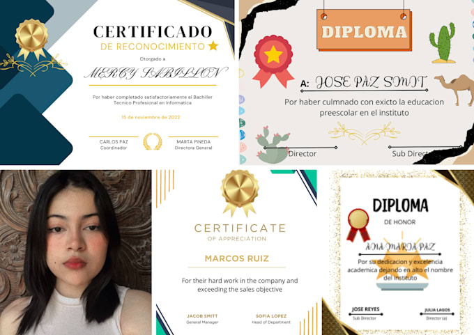 professional certificates and diplomas