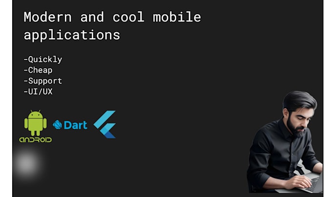 do  fast mobile application development on flutter dart