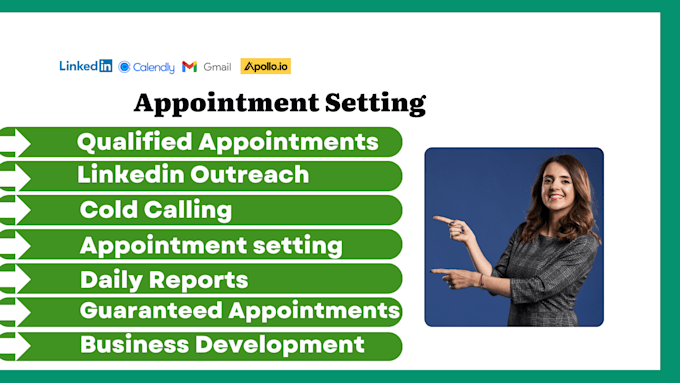 be your appointment setter or cold caller