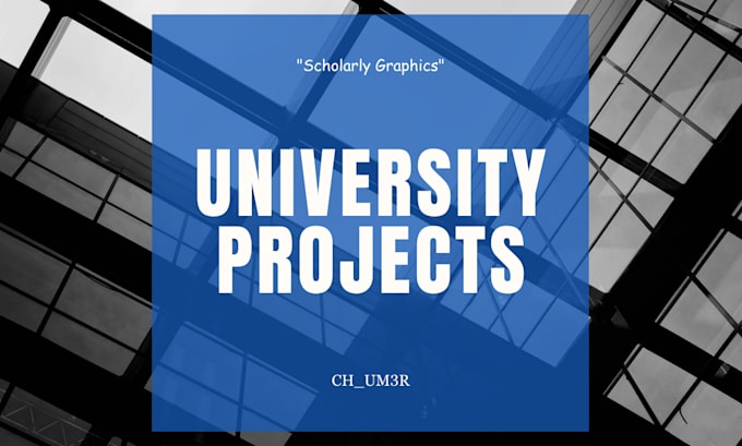 assist you in your university project, presentation or any query