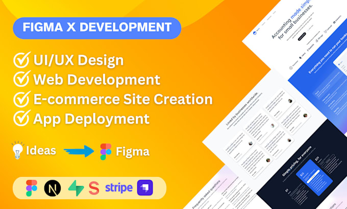 Design ui ux figma and convert to react nextjs with supabase or ...