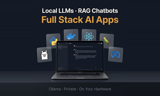set up local llm and private gpt with ollama rag on your machine
