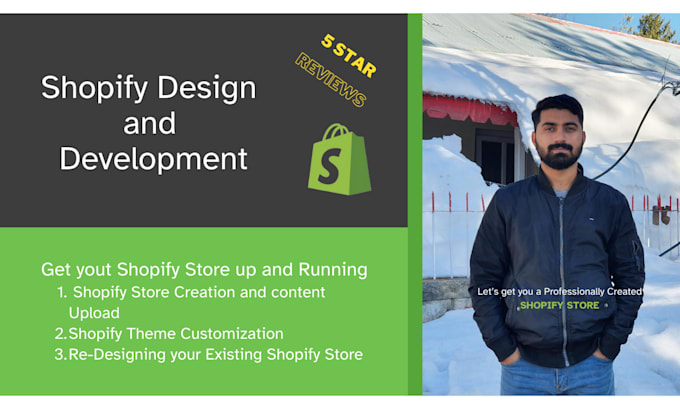 design ecommerce shopify drop shipping store, website