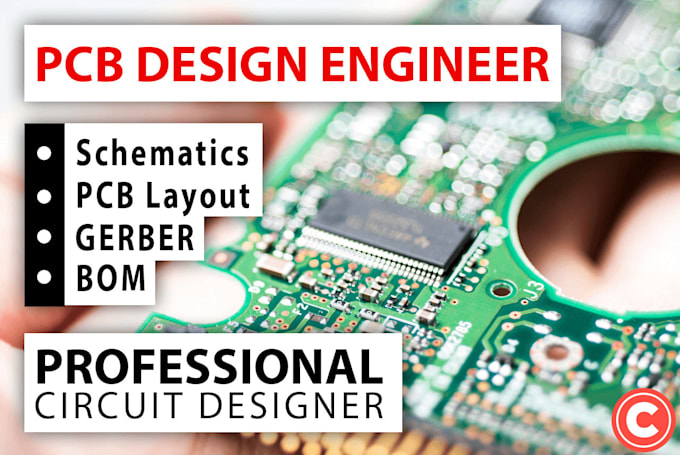 design pcb layout with schematic, footprints, bom, gerber files, docs files