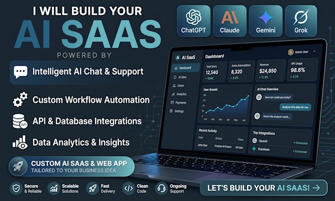 build your ai saas or app for your startup