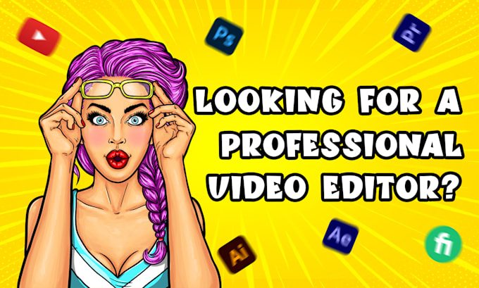 do professional video editing and post production