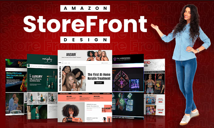 create stunning amazon storefront for your brand