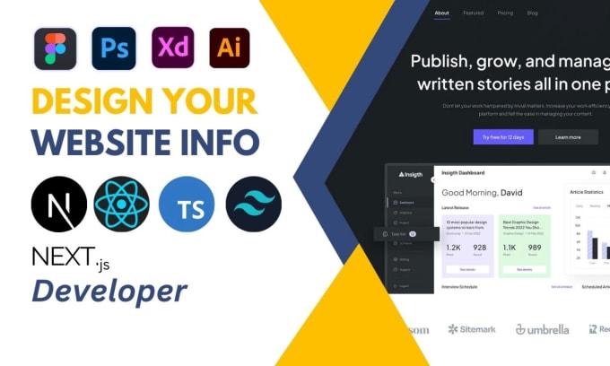 Convert figma designs into react, next js with tailwind css bootstrap ...